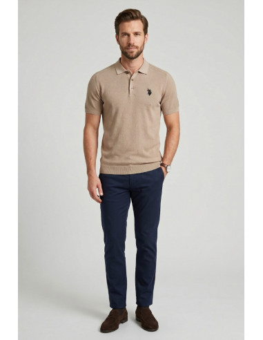 US Polo ASSN polo in piquet di cotone Jared US43197017 [107b12b8]