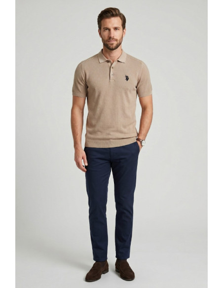 US Polo ASSN polo in piquet di cotone Jared US43197017 [107b12b8]