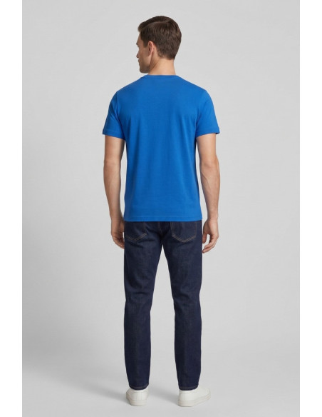 US Polo ASSN t-shirt in piquet di cotone con logo ricamato Bren US43154006 [28f89863]