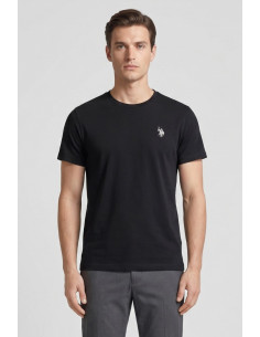 US Polo ASSN t-shirt in piquet di cotone con logo ricamato Bren US43154006 [4d53f79d]