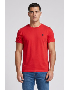 US Polo ASSN t-shirt in piquet di cotone con logo ricamato Bren US43154006 [d79788e2]