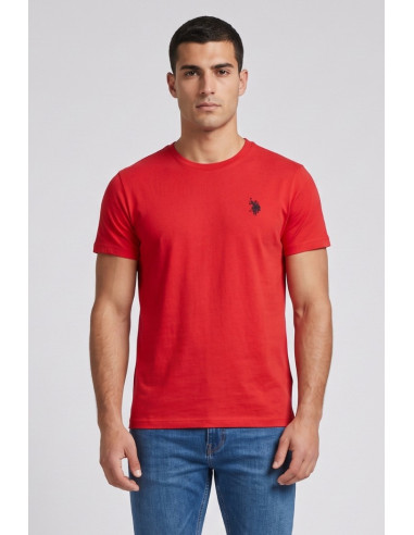 US Polo ASSN t-shirt in piquet di cotone con logo ricamato Bren US43154006 [d79788e2]