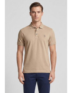 US Polo ASSN polo in jersey con logo ricamato Henry US43197019 [2be2974c]