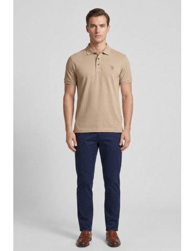 US Polo ASSN polo in jersey con logo ricamato Henry US43197019 [45d91545]