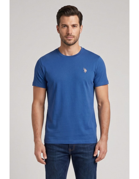US Polo ASSN t-shirt in jersey stretch con logo ricamato Jin US43154026 [ac42f369]