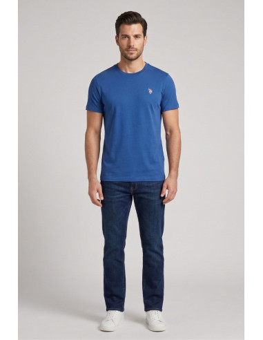 US Polo ASSN t-shirt in jersey stretch con logo ricamato Jin US43154026 [c2797160]