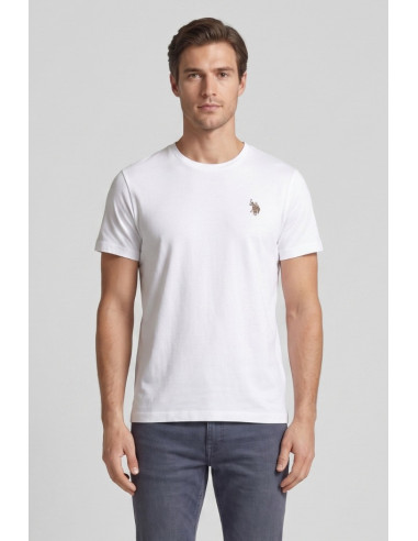 US Polo ASSN t-shirt in jersey stretch con logo ricamato Jin US43154026 [1f1bc01f]