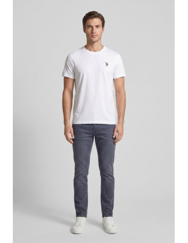 US Polo ASSN t-shirt in jersey stretch con logo ricamato Jin US43154026 [71204216]