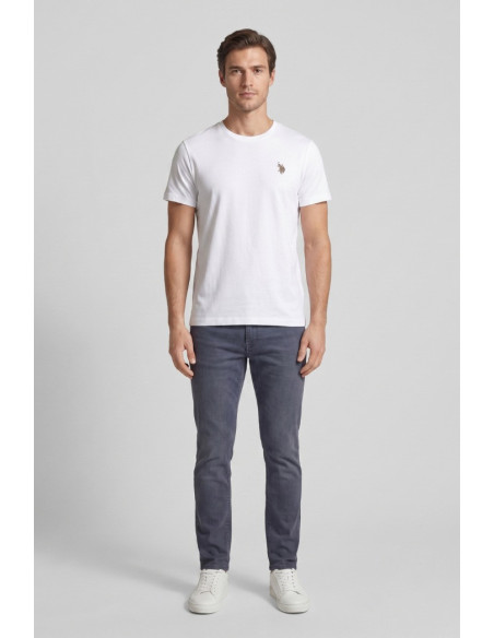 US Polo ASSN t-shirt in jersey stretch con logo ricamato Jin US43154026 [71204216]