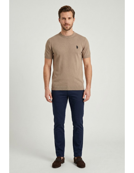 US Polo ASSN t-shirt maglia delavè con logo ricamato Devon US43154013 [ec983a13]