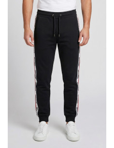Moschino pantalone in felpa con bande logate V1A6884-4409 [4a5ac997]