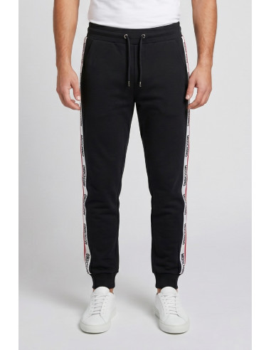 Moschino pantalone in felpa con bande logate V1A6884-4409 [4a5ac997]