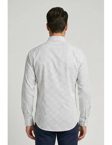 Vipa Camiceria camicia a fantasia in cotone Baddi [14be1bc1]