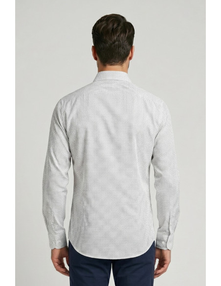 Vipa Camiceria camicia a fantasia in cotone Baddi [14be1bc1]