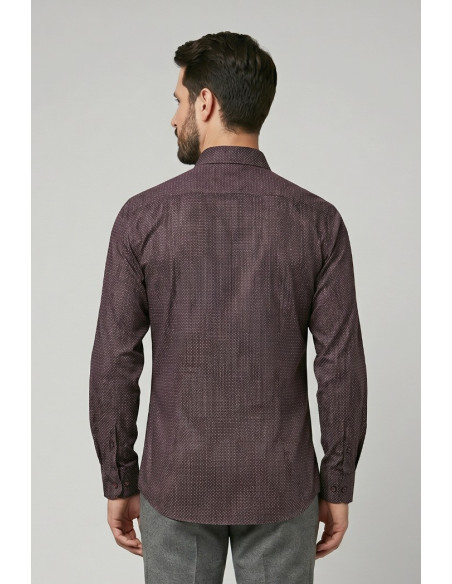 Vipa Camiceria camicia in cotone a pois Campus [f64f98f3]