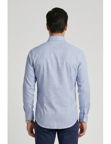 Vipa Camiceria camicia in cotone a pois Guana [1b0907c9]