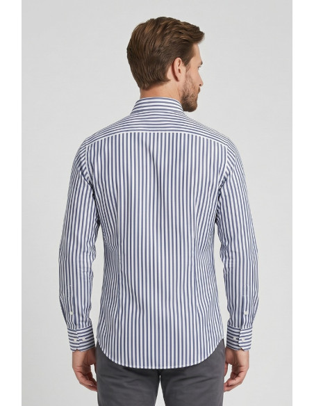 Vipa Camiceria camicia rigata in cotone Lingua [e7827986]