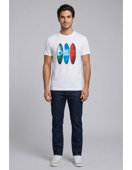 Drop Season 2 t-shirt in jersey di cotone con stampa multicolor SS26B12 [2bfdc493]