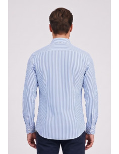 Paul Matthew camicia rigata in cotone CF11-1715 [77417bf0] 2