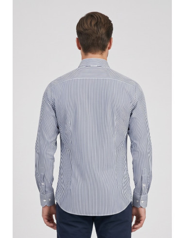 Paul Matthew camicia rigata in cotone CF11-1715 [a2f61684]