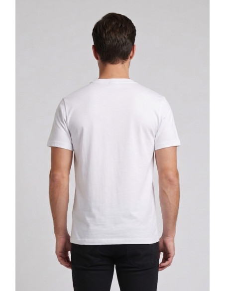 Moschino t-shirt in jersey con stampa lettering V1A0708-4419 [39ebab40]