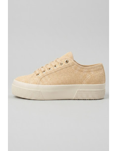 Superga sneaker platform in raffia 2740 Platform Raffia [6f714149] 2