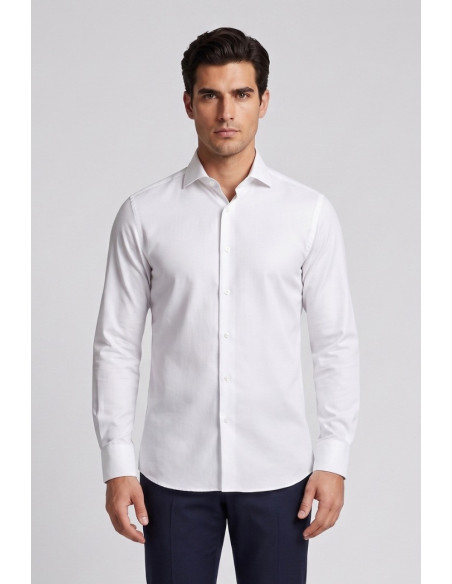Sartor camicia slim fit in cotone stretch F1-11DUTY-S-6-531 [c8c785a2]