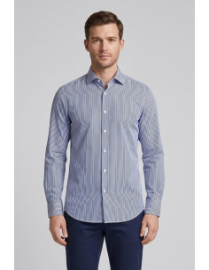 Sartor camicia rigata in tessuto no-stiro F1-13TORI-S-6-434 [f7018945]