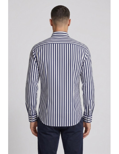Sartor camicia rigata in tessuto no-stiro F1-13TORI-S-6-434 [22b6e431]