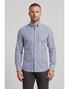 Filippo Gelsi camicia botton down rigata regular fit 120-2FP [7a97f29c]