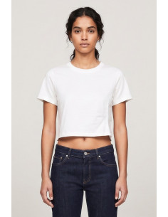 Blash t-shirt cropped in cotone BS1710012 [6e970ebd]