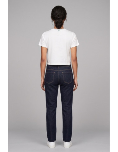 Blash t-shirt cropped in cotone BS1710012 [b7b14db0]