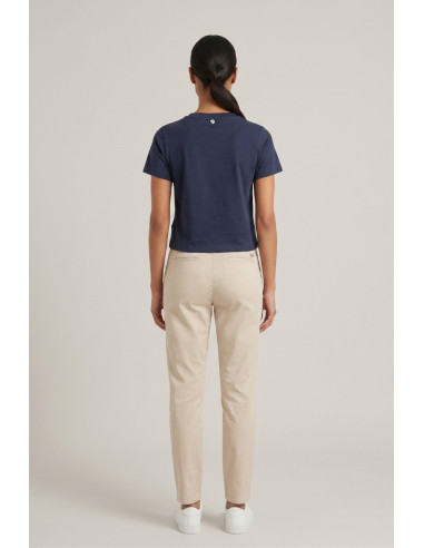 Blash t-shirt cropped in cotone BS1710012 [2caff7b6]