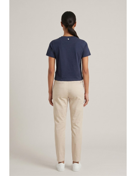 Blash t-shirt cropped in cotone BS1710012 [2caff7b6]