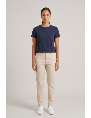 Blash t-shirt cropped in cotone BS1710012 [9bb236b2]