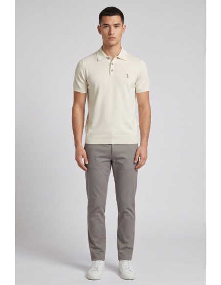 US Golf Club polo maglia in cotone Marino MA2610 [56749b6b]