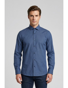Vipa Camiceria camicia in cotone a pois Guana [cebe6abd]
