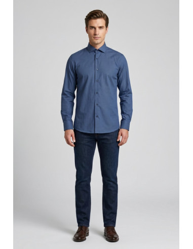 Vipa Camiceria camicia in cotone a pois Guana [a085e8b4]