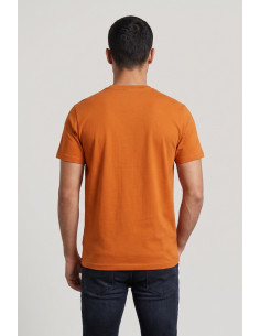 Refrigue t-shirt in jersey con logo patch R4529M261 [71b25393] 2