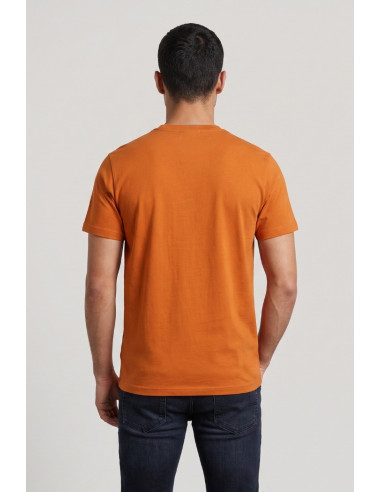 Refrigue t-shirt in jersey con logo patch R4529M261 [a894109e]