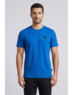 Refrigue t-shirt in jersey con logo patch R4529M261 [49d6969d]