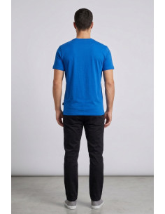 Refrigue t-shirt in jersey con logo patch R4529M261 [49d6969d] 2