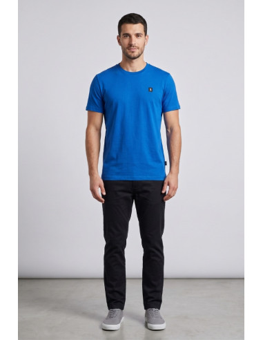 Refrigue t-shirt in jersey con logo patch R4529M261 [27ed1494]