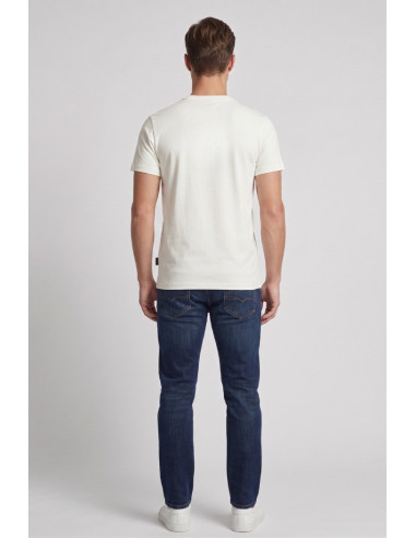 Refrigue t-shirt in jersey con logo patch R4529M261 [077f41ef]