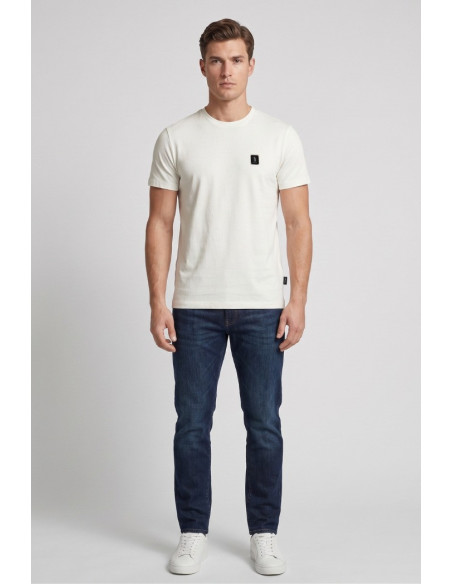 Refrigue t-shirt in jersey con logo patch R4529M261 [b06280eb]