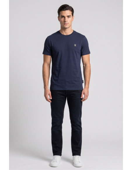 Refrigue t-shirt in jersey con logo patch R4529M261 [2b7c3aed]
