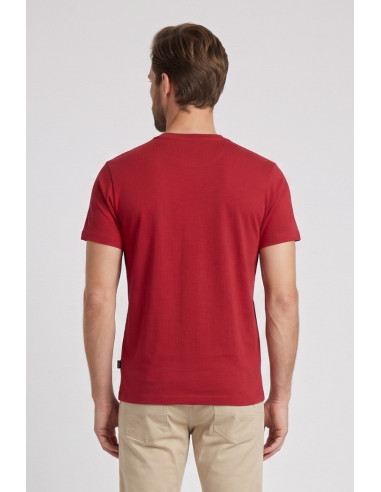 Refrigue t-shirt in jersey con logo patch R4529M261 [159492eb]