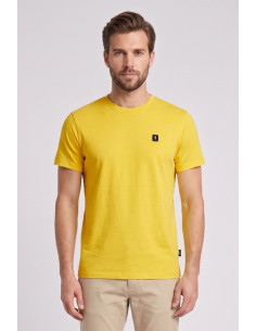 Refrigue t-shirt in jersey con logo patch R4529M261 [6c8f9a42]