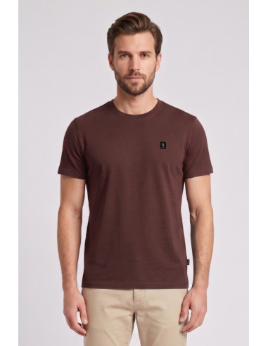 Refrigue t-shirt in jersey con logo patch R4529M261 [875baf09]
