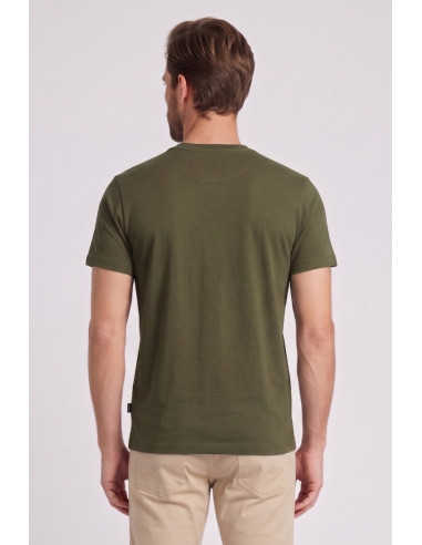 Refrigue t-shirt in jersey con logo patch R4529M261 [6619290a]